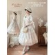 Red Maria Butterfly Shadows Blouse and Underskirt(Reservation/Full Payment Without Shipping)